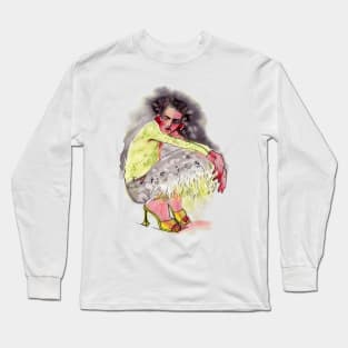 Amina Muaddi Long Sleeve T-Shirt